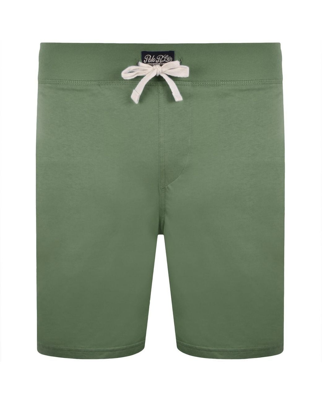 Ralph Lauren Green Slim Fit Lounge Shorts for men