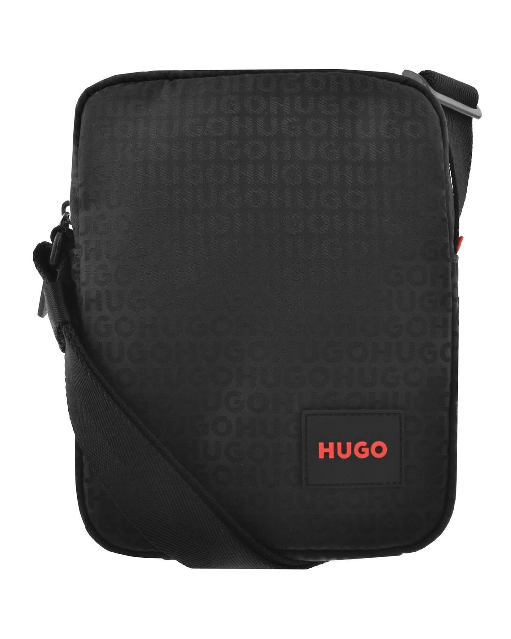 HUGO Black Ethon Crossbody Bag for men