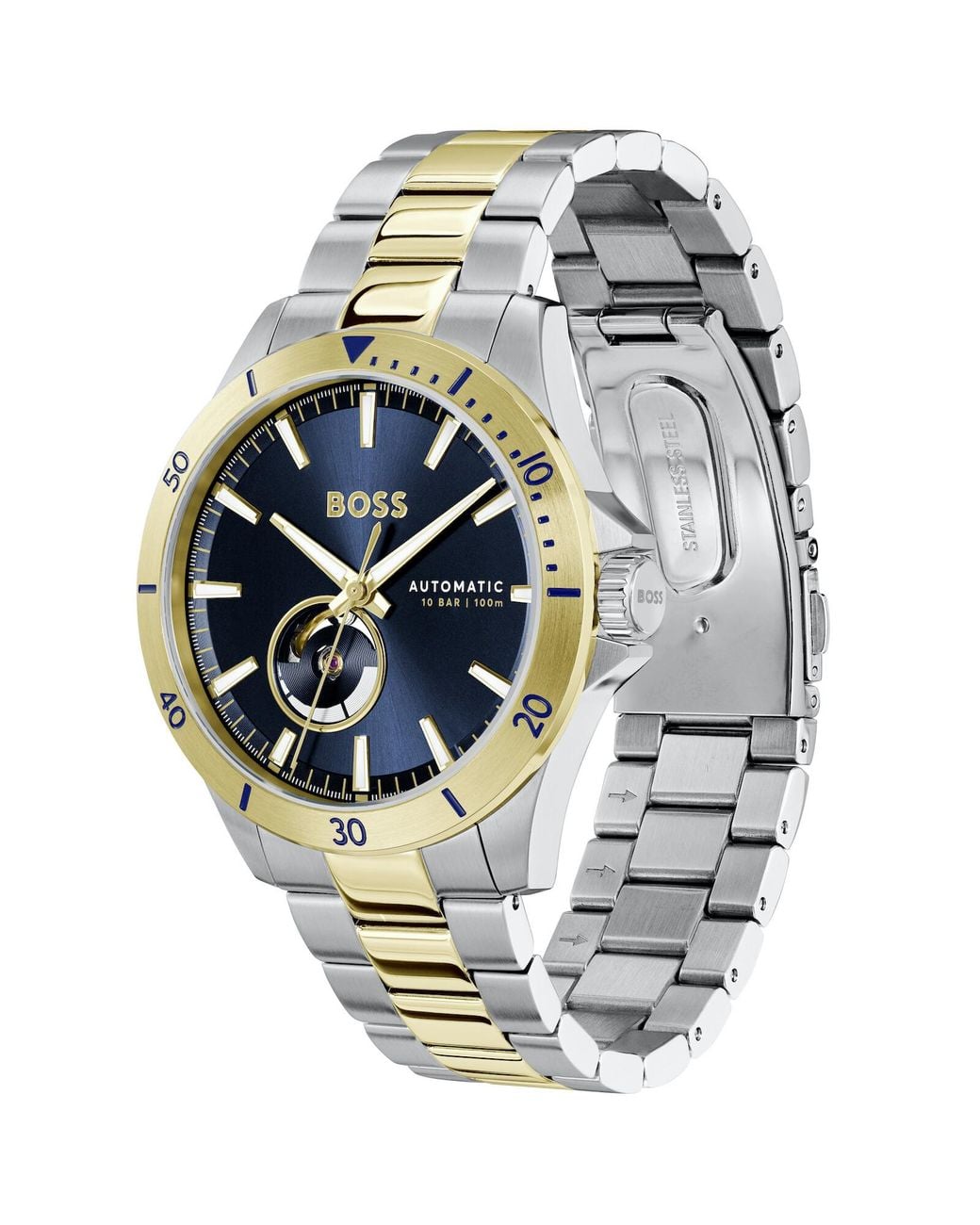 BOSS BUSINESS Metallic Boss Troper Watch for men