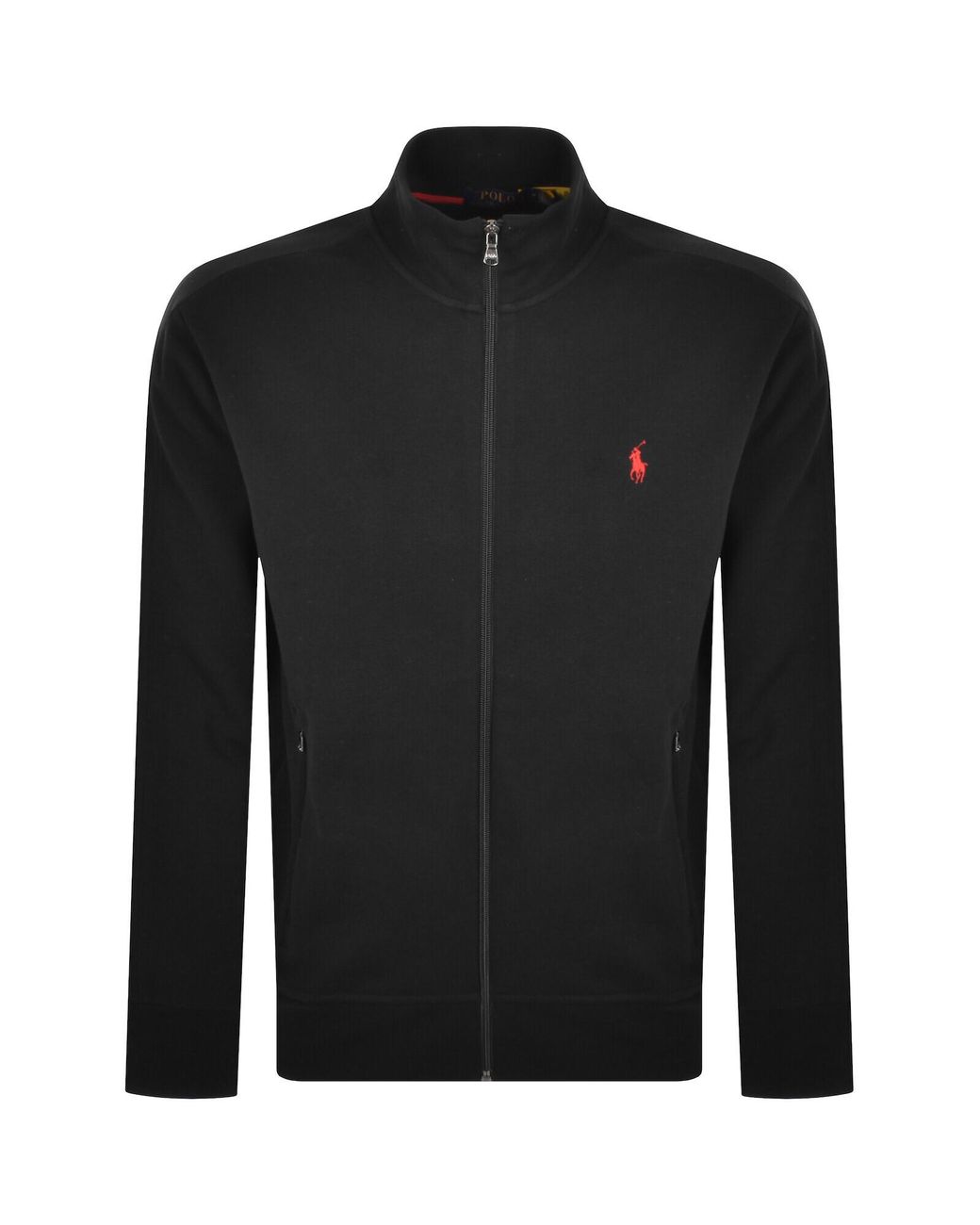 Ralph Lauren Black Full Zip Sweatshirt for men