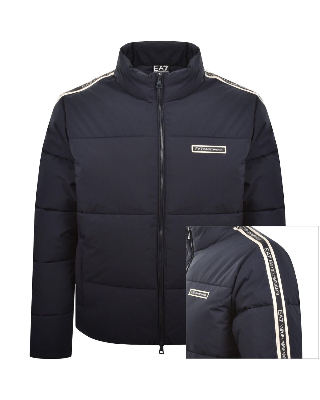 EA7 Blue Emporio Armani Bomber Jacket for men