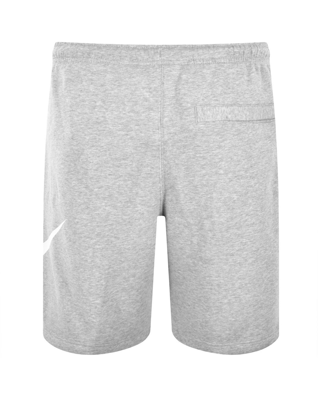 Nike Gray Club Fleece Shorts for men