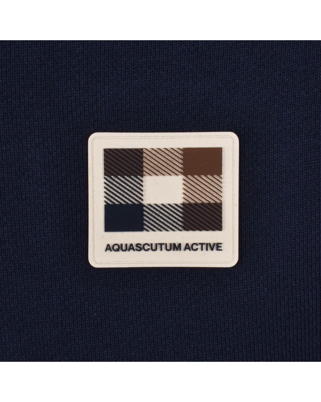 Aquascutum Blue Badge Full Zip Hoodie for men