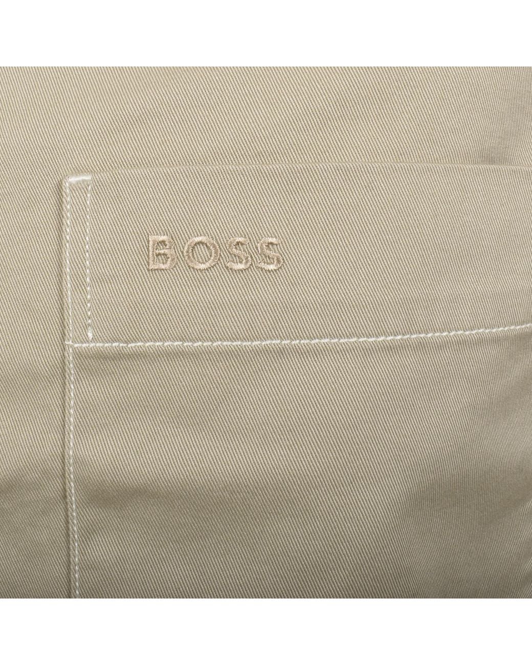 BOSS BUSINESS Natural Boss C Owen Twill Shirt for men