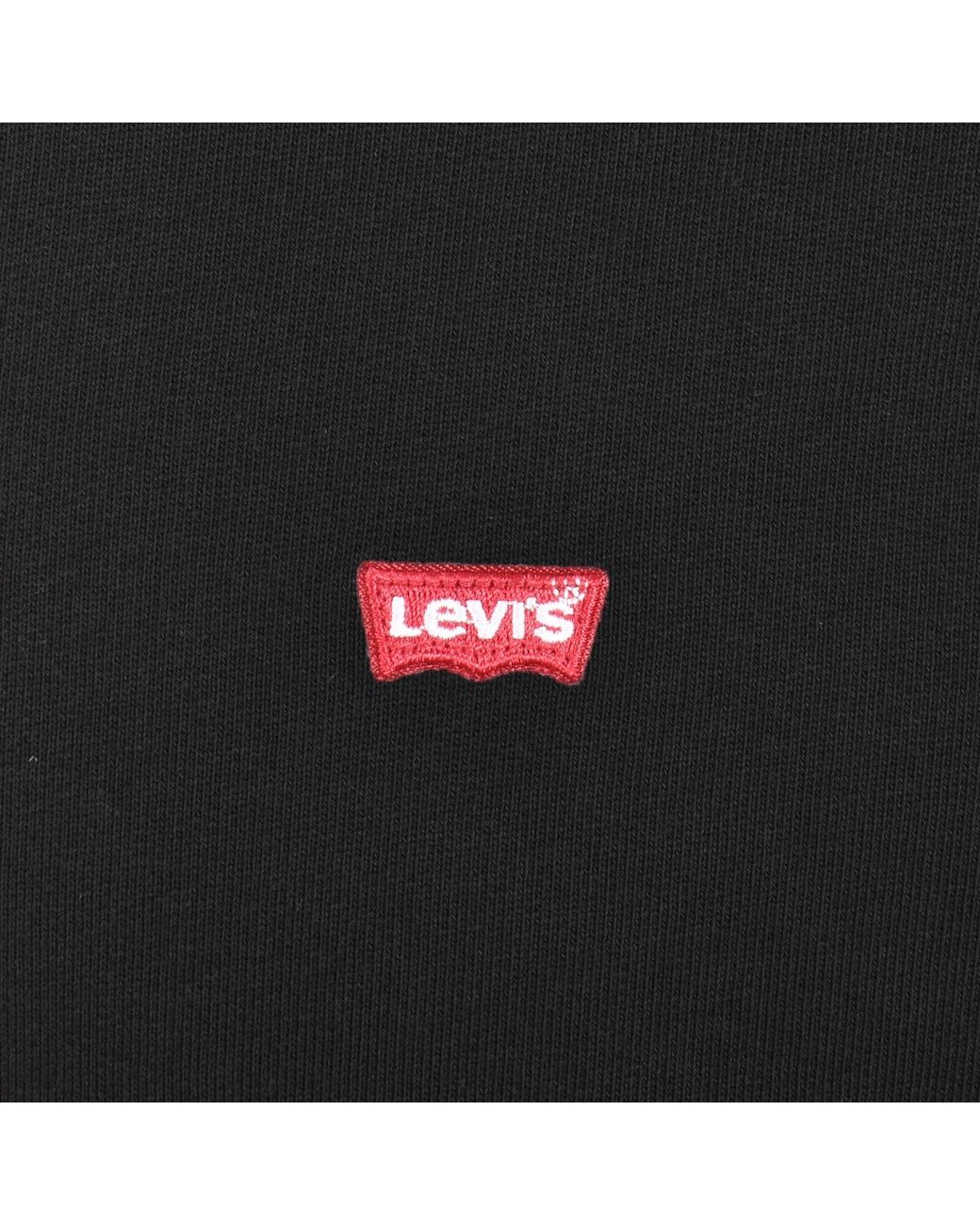Levi's Black Original Crew Neck Sweatshirt for men