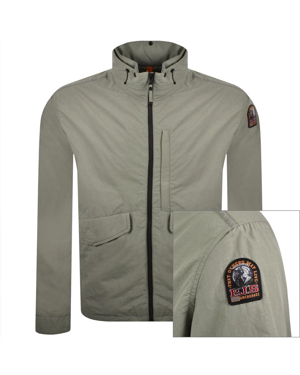 Parajumpers Green Kuntrell Jacket for men