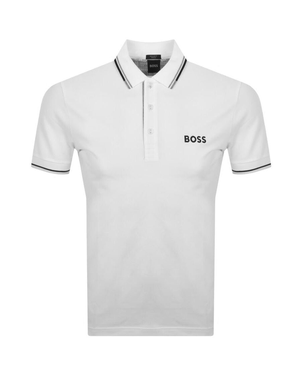Boss White Boss Paddy Pro Polo T Shirt for men