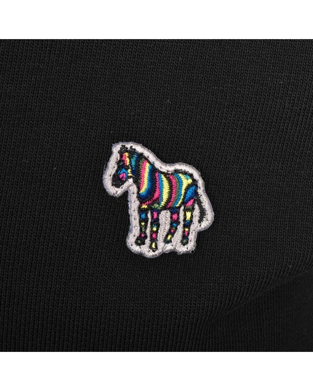 Paul Smith Black Half Zip Sweatshirt for men