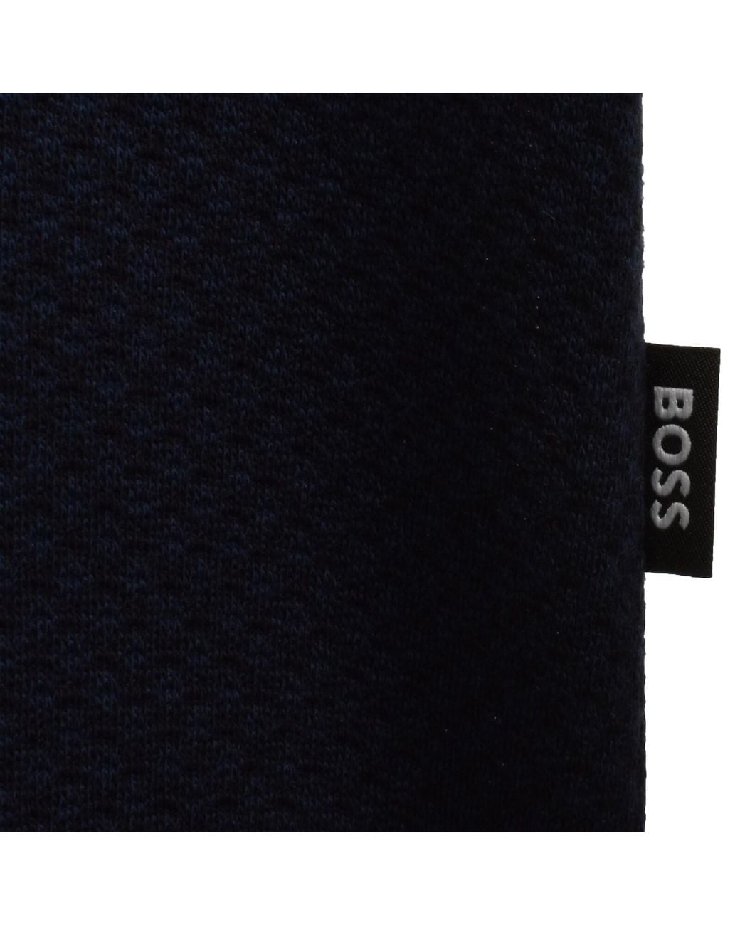 BOSS BUSINESS Blue Boss Talley 06 T Shirt Dark for men