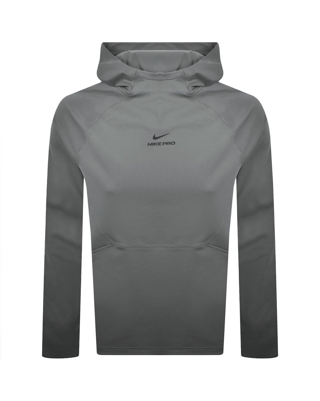 Nike Gray Pro Midlayer Jacket Smoke for men