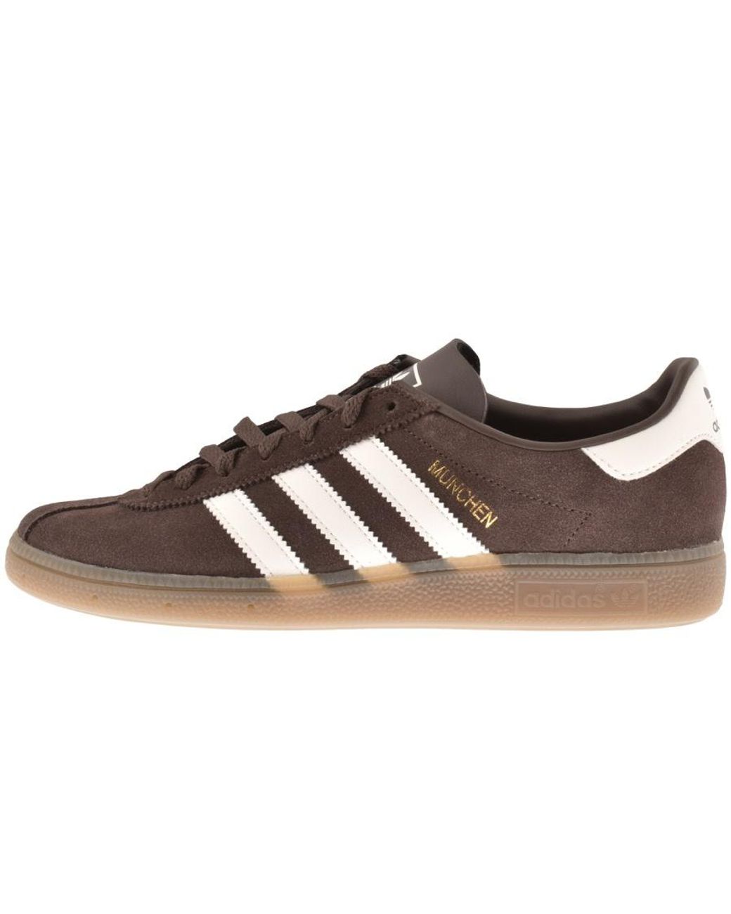 adidas Originals Munchen Trainers in Brown for Men | Lyst