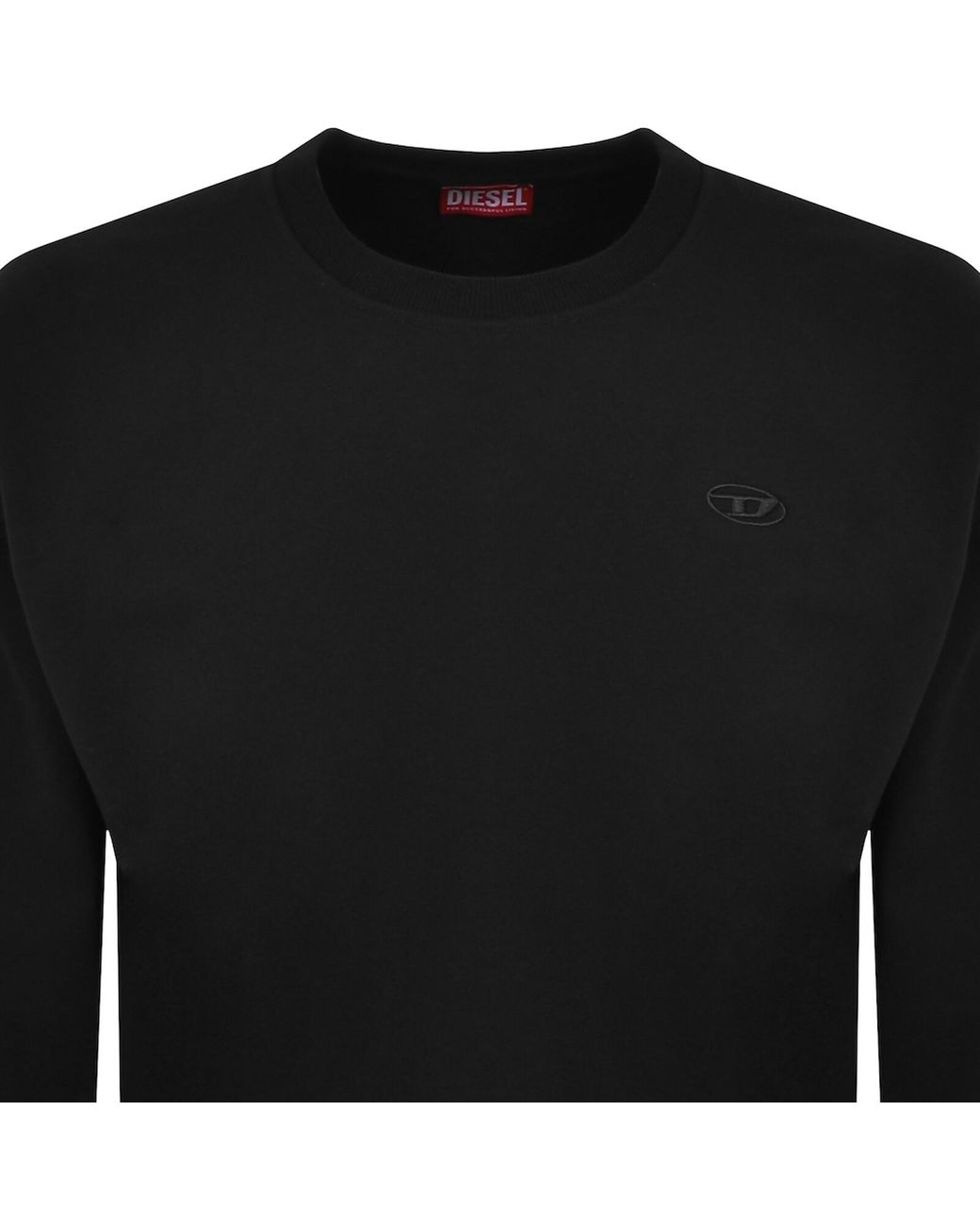 DIESEL Black S Boxt T2 Sweatshirt for men