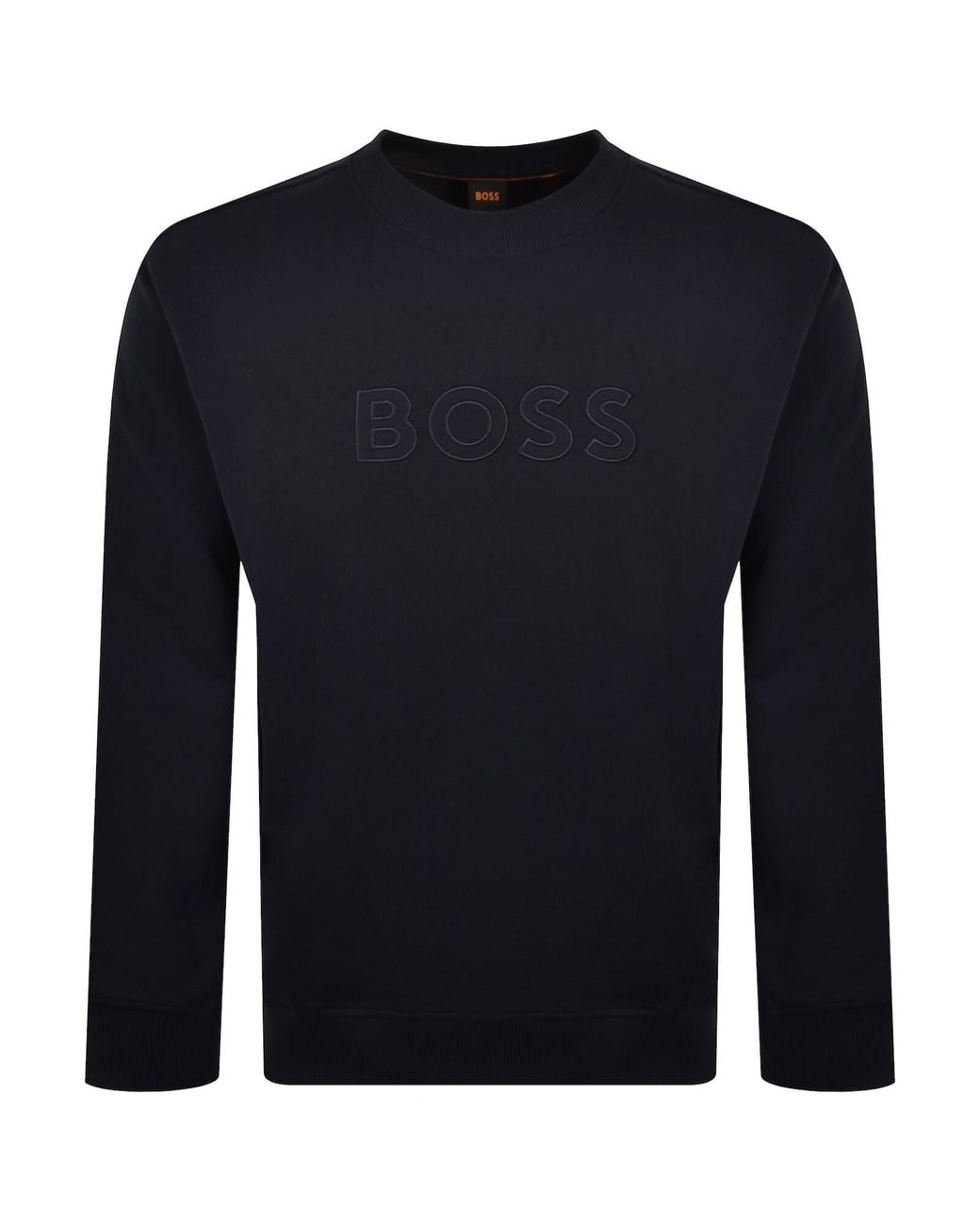 Boss Blue Boss We Logo Sweatshirt for men