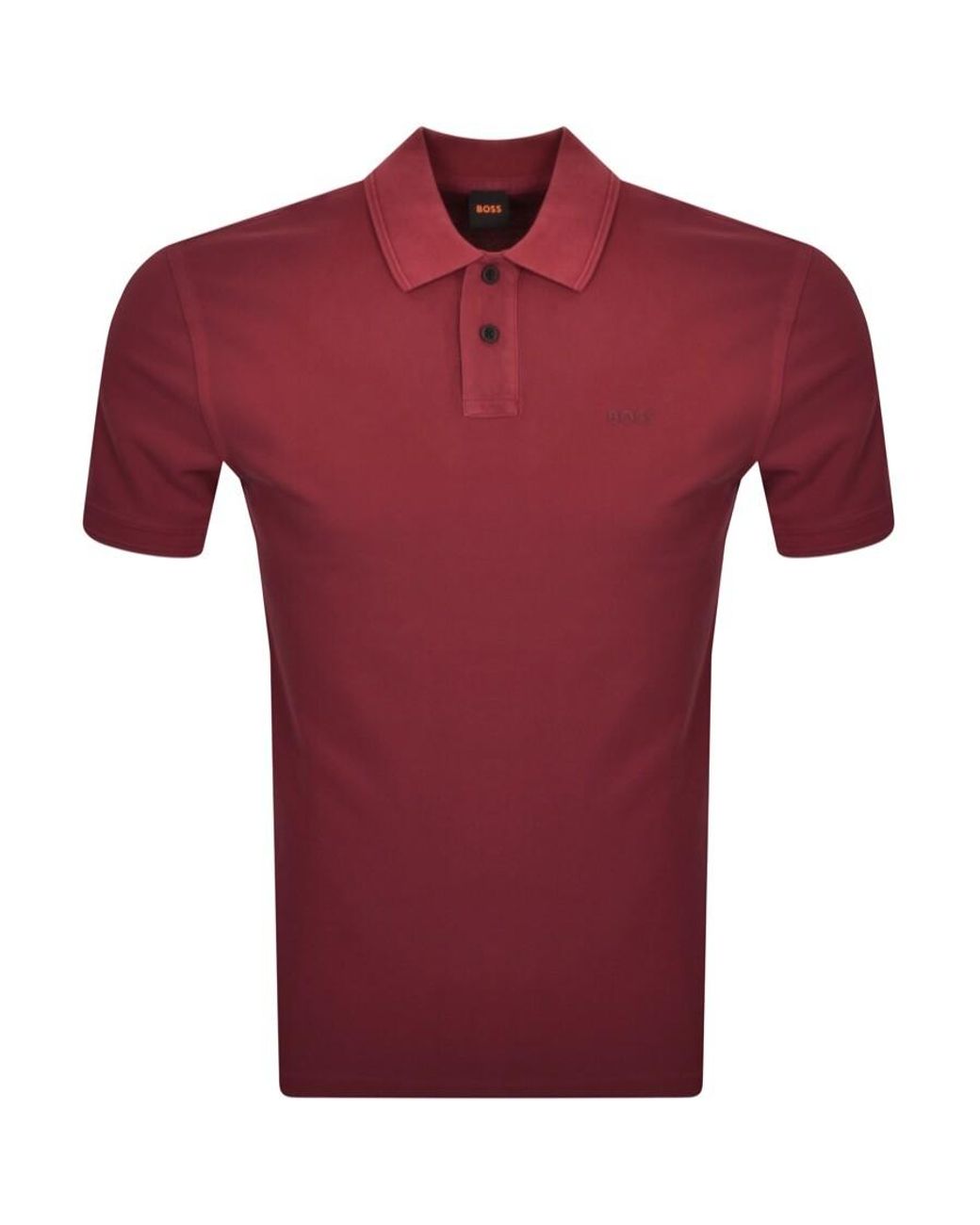 BOSS by HUGO BOSS Boss Prime Polo T Shirt in Red for Men Lyst