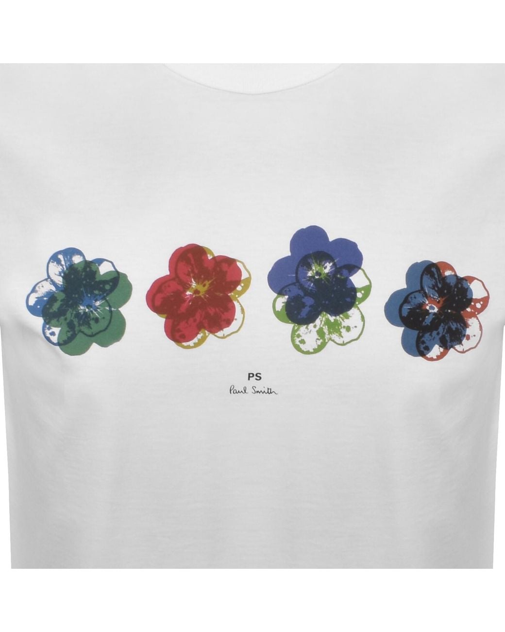 Paul Smith Gray Regular Fit Graphic T Shirt for men