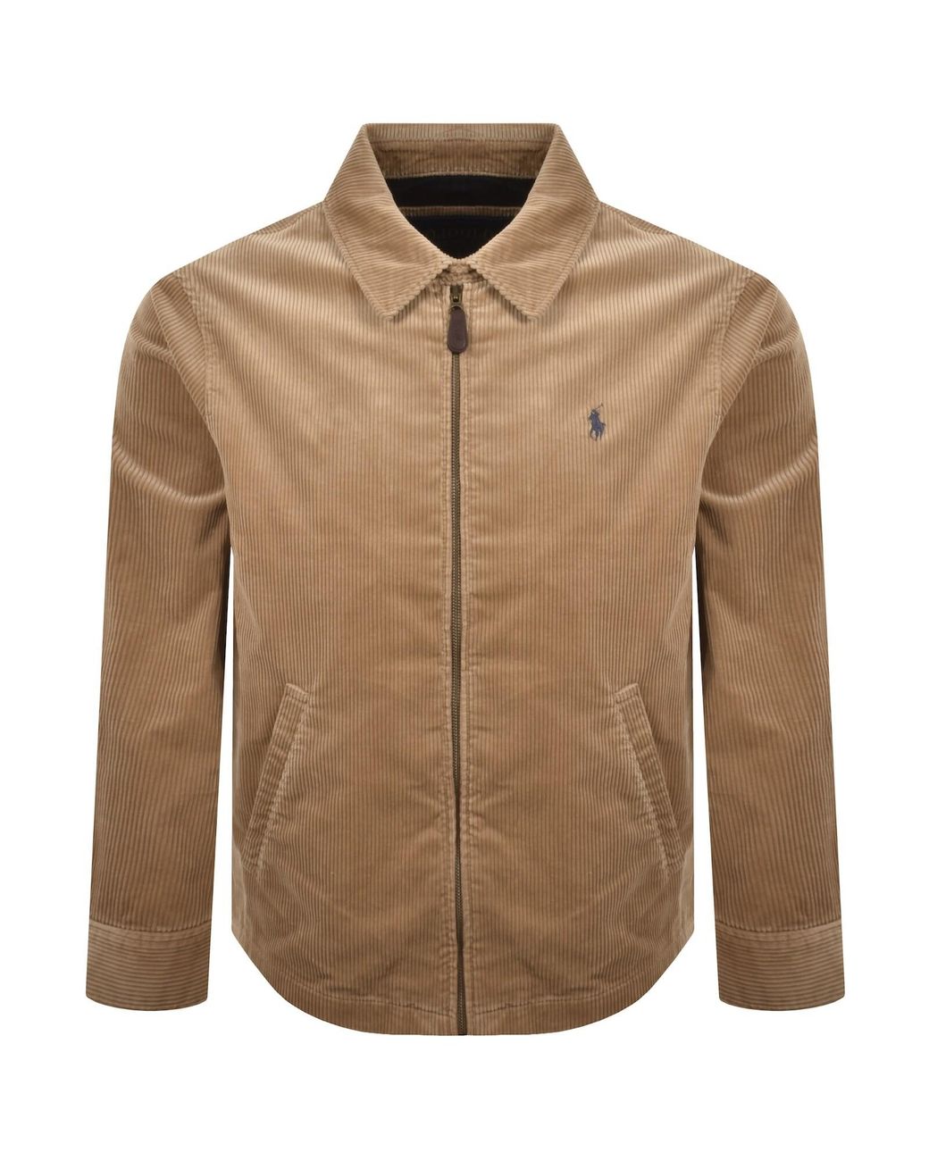 Ralph Lauren Brown Corduroy Wynton Jacket for men