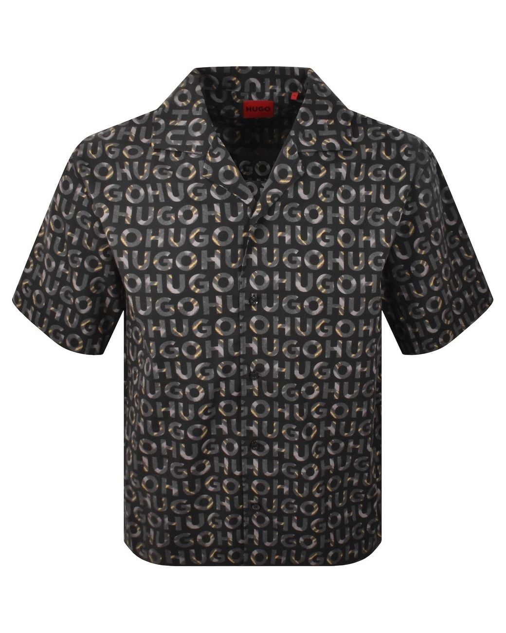 HUGO Black Espino Shirt for men