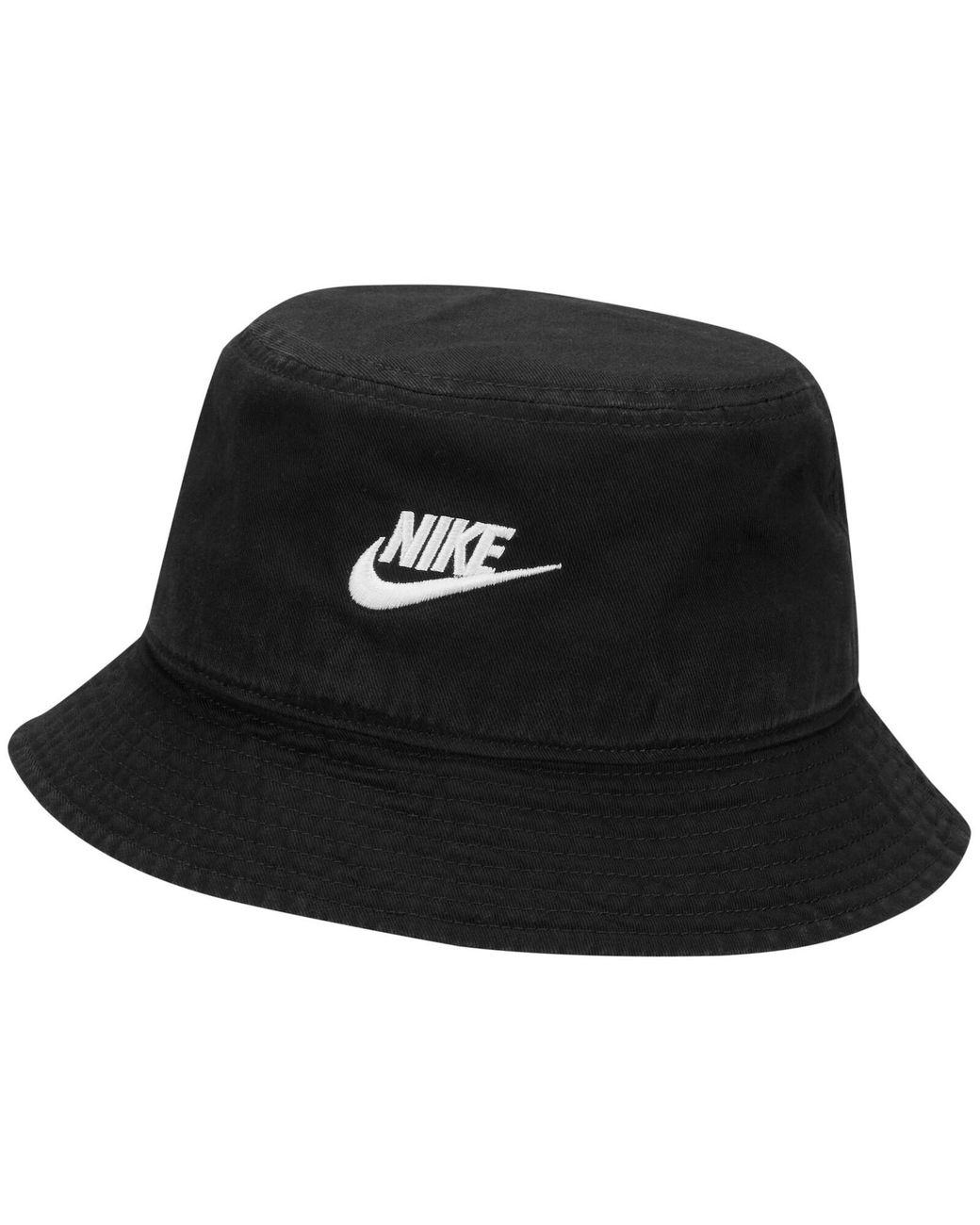 Nike Black Logo Bucket Hat for men