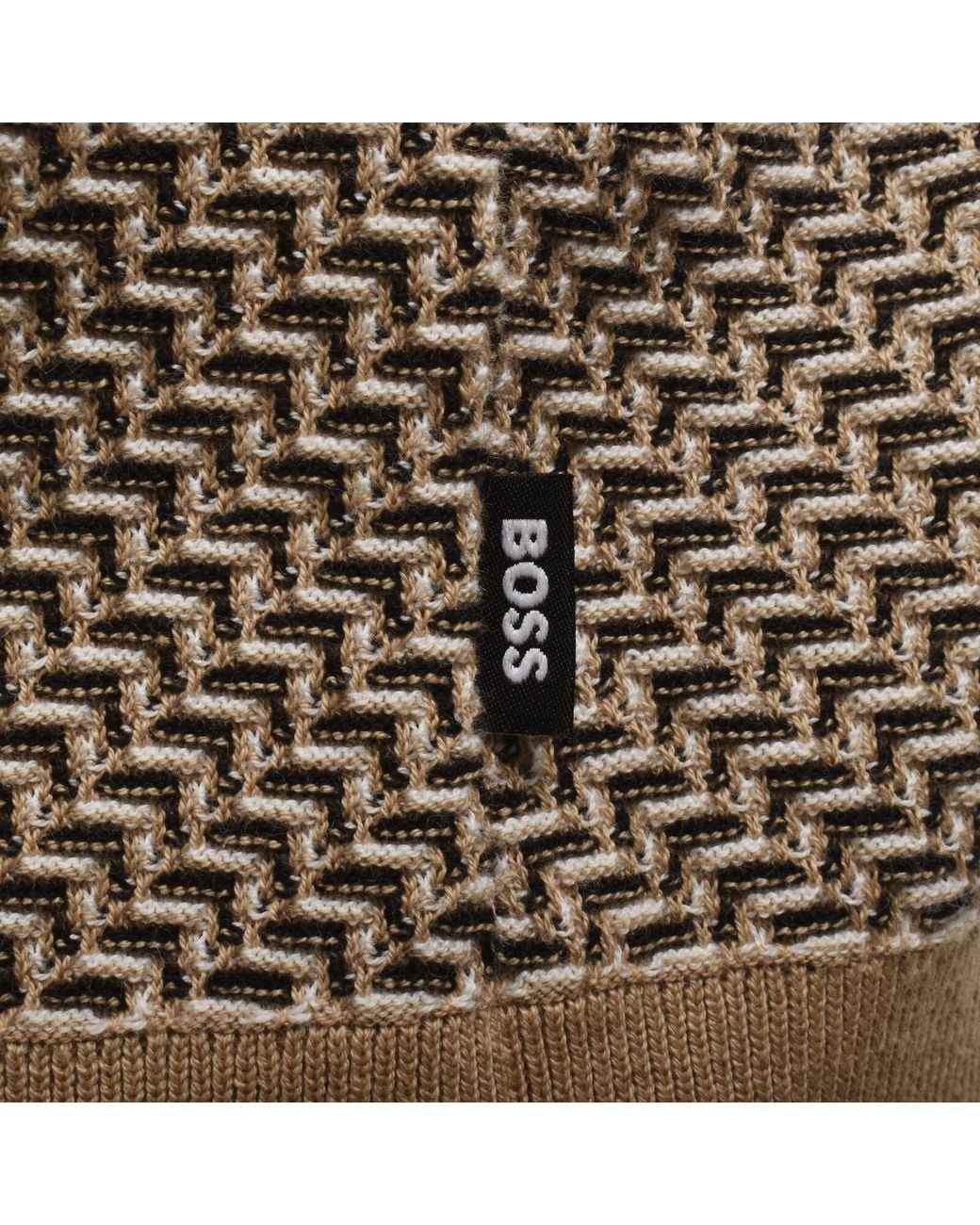 BOSS BUSINESS Green Boss H Lomare Knit Polo for men