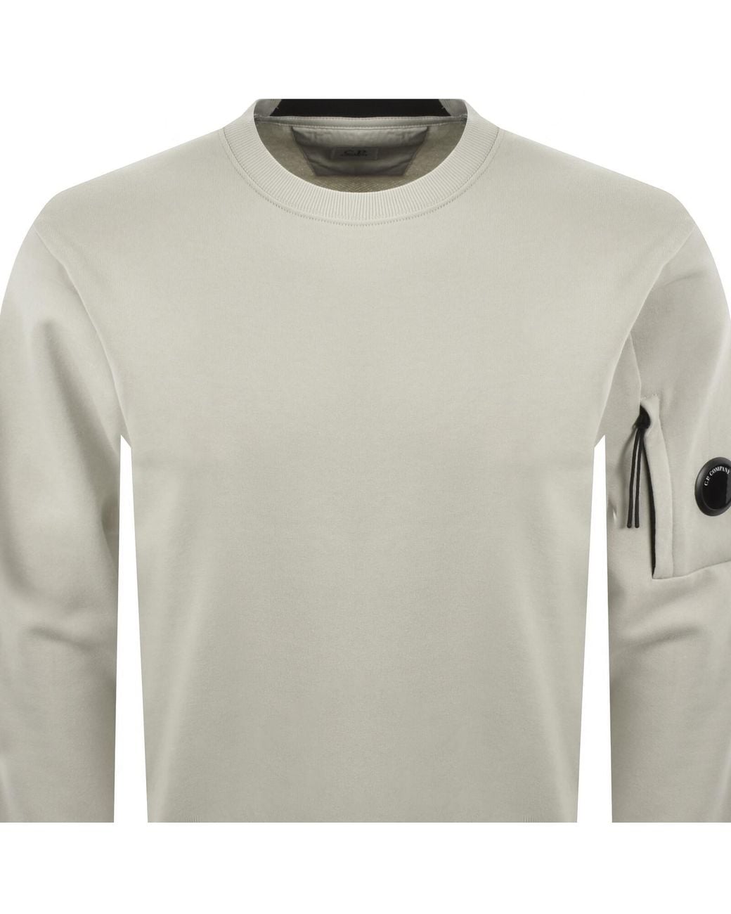 C P Company Gray Cp Company Crew Neck Sweatshirt for men