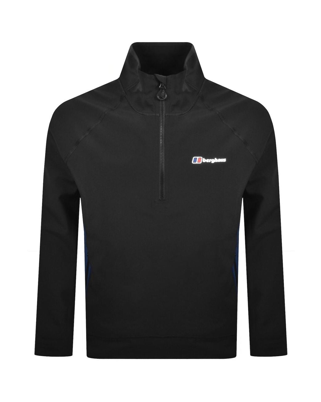 Berghaus Black Wavertree Half Zip Jacket for men