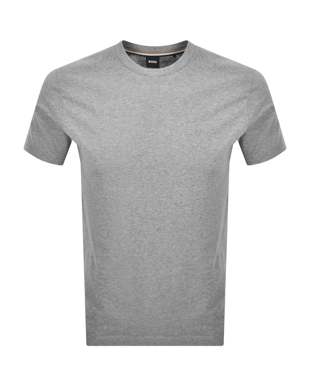 BOSS BUSINESS Gray Boss Thompson 01 T Shirt for men