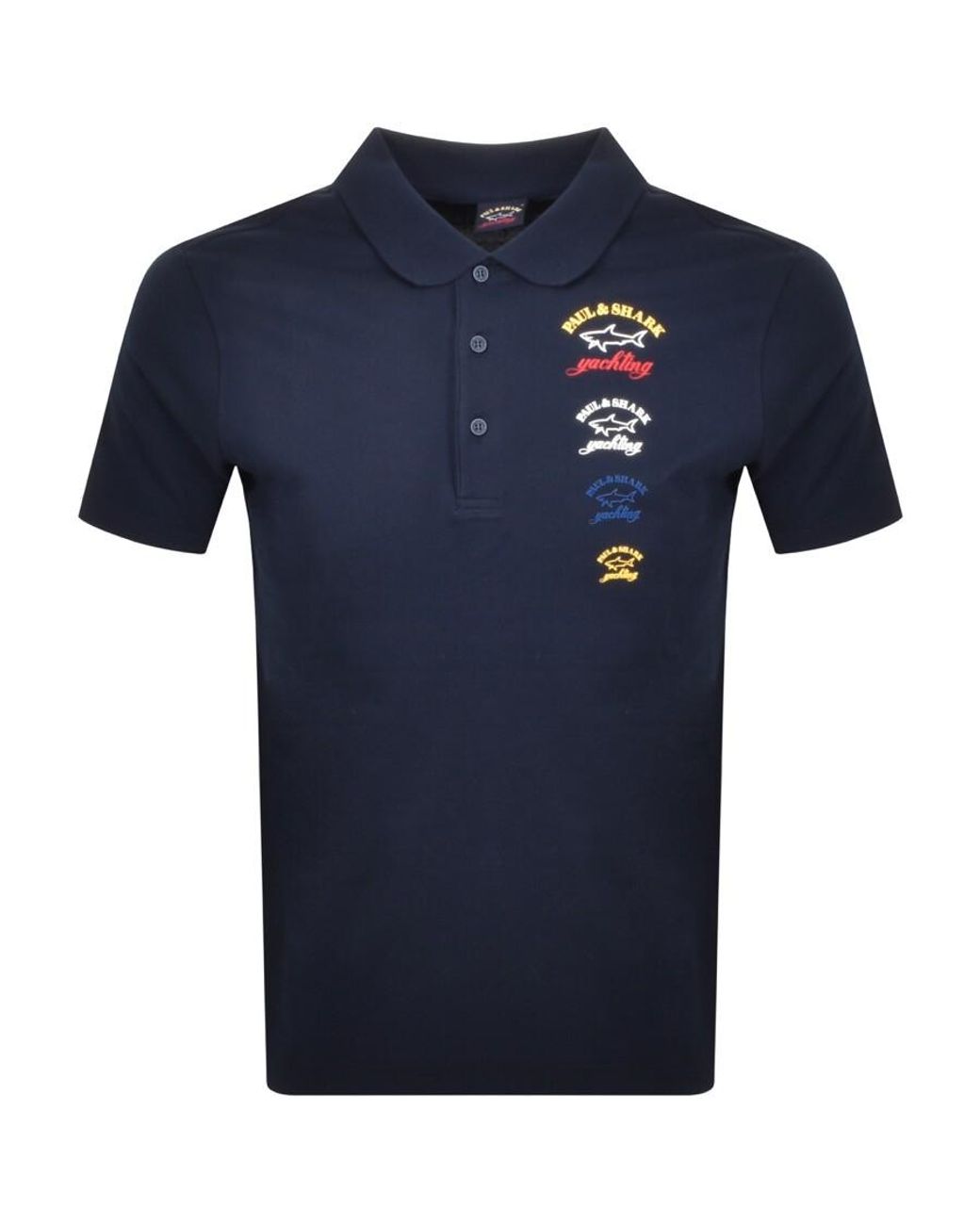 Shark Short Sleeved Polo T Shirt 