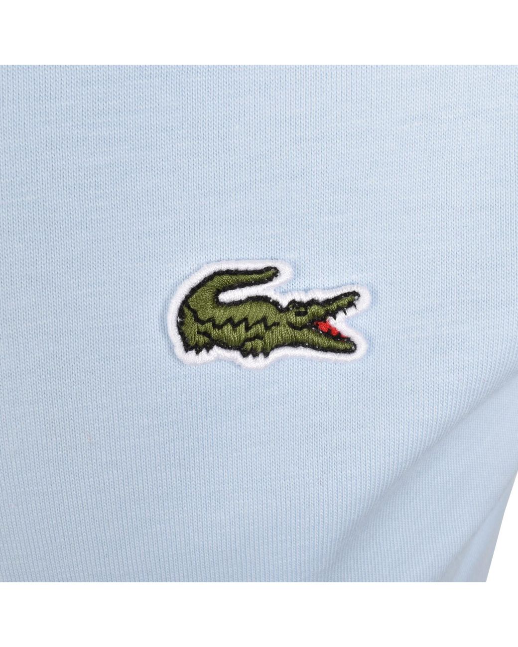 Lacoste Blue Core Logo T Shirt Sky for men