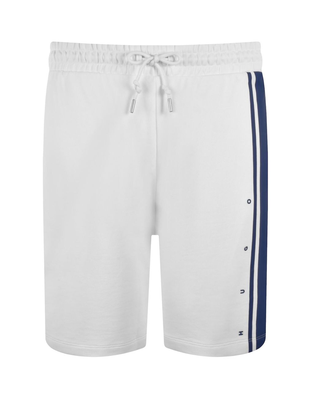 HUGO White Demsi Jersey Shorts for men