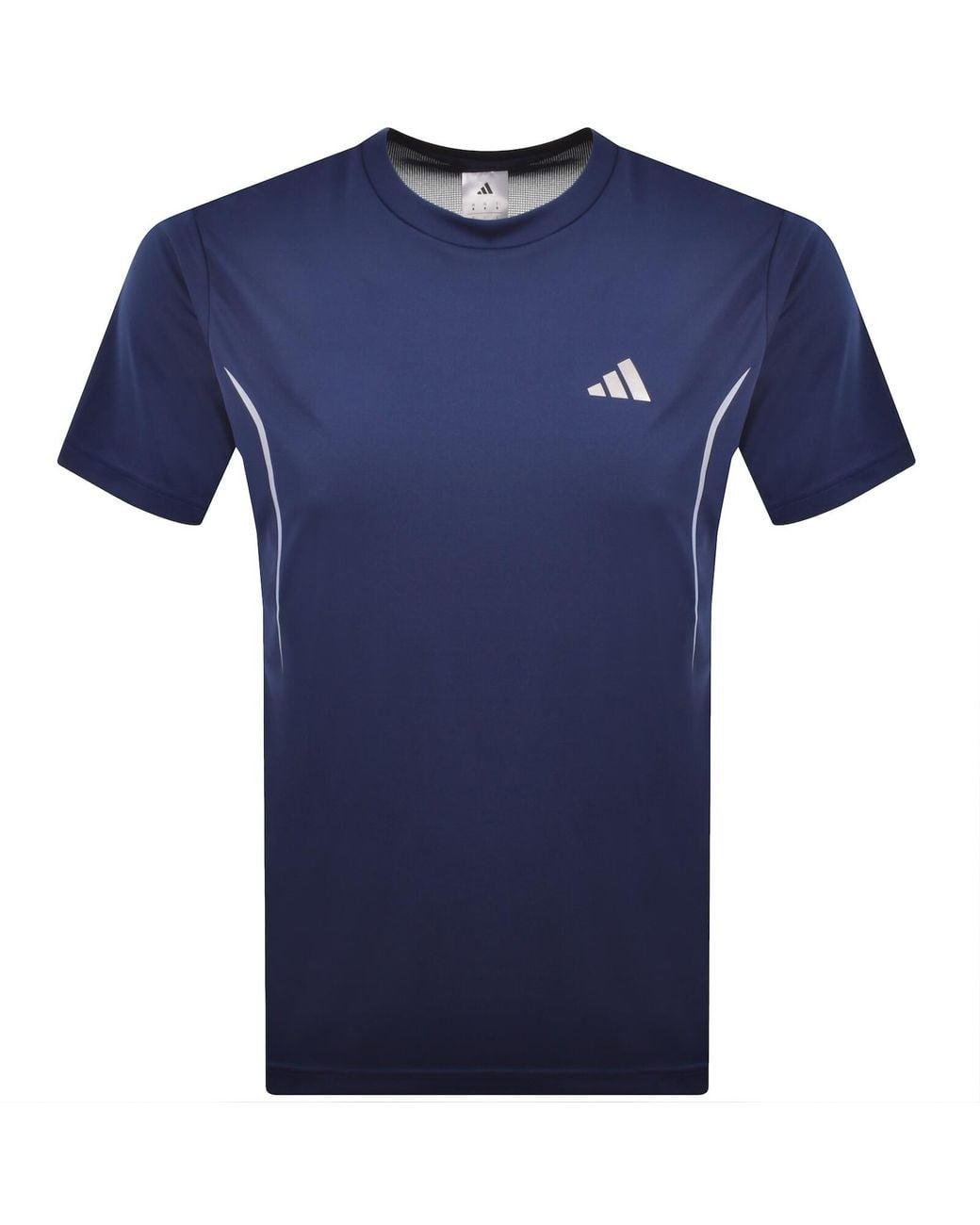 Adidas Blue Tech Apparel T Shirt Dark for men