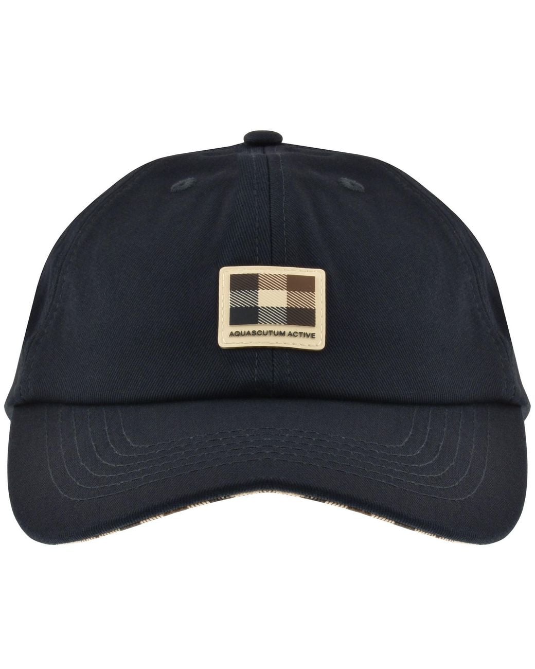 Aquascutum Blue Badge Baseball Cap for men