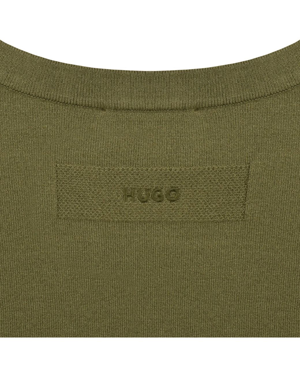 HUGO Green San Carl Knit Jumper for men