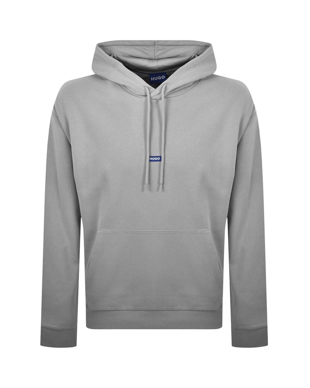 HUGO Gray Nalonso Hoodie for men