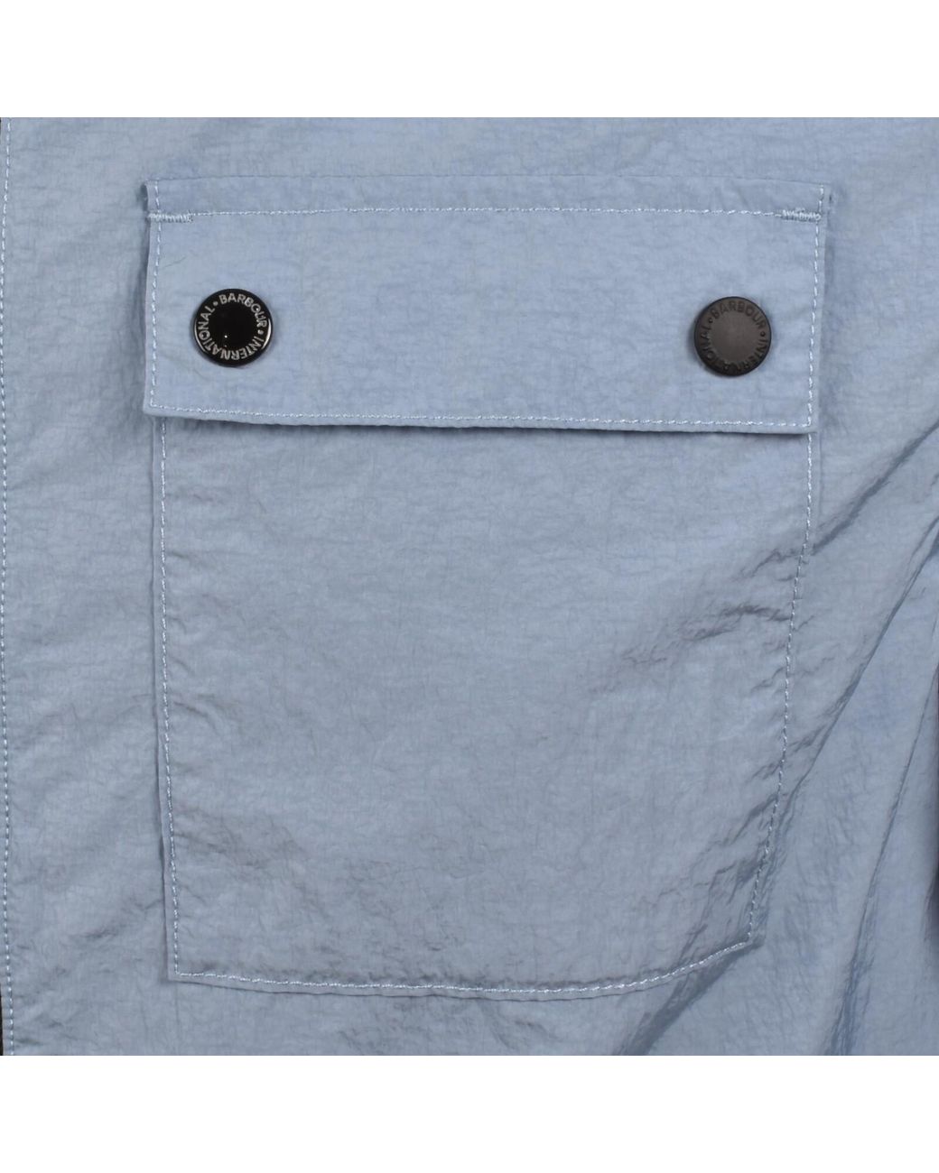 Barbour Blue Inline Overshirt for men