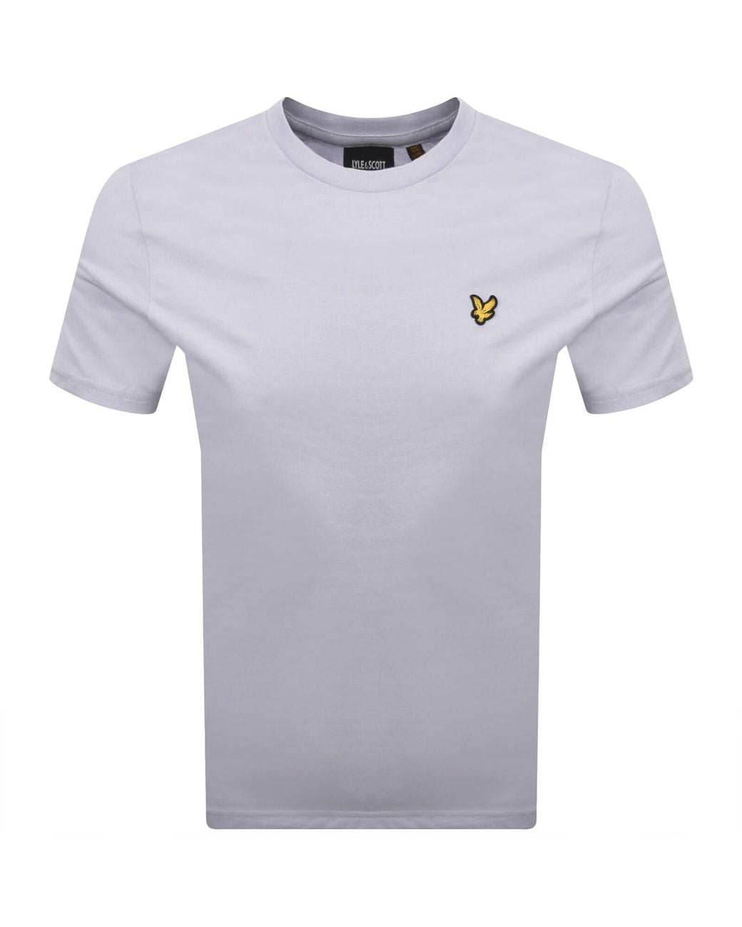 Lyle & Scott Blue Crew Neck T Shirt Yale for men