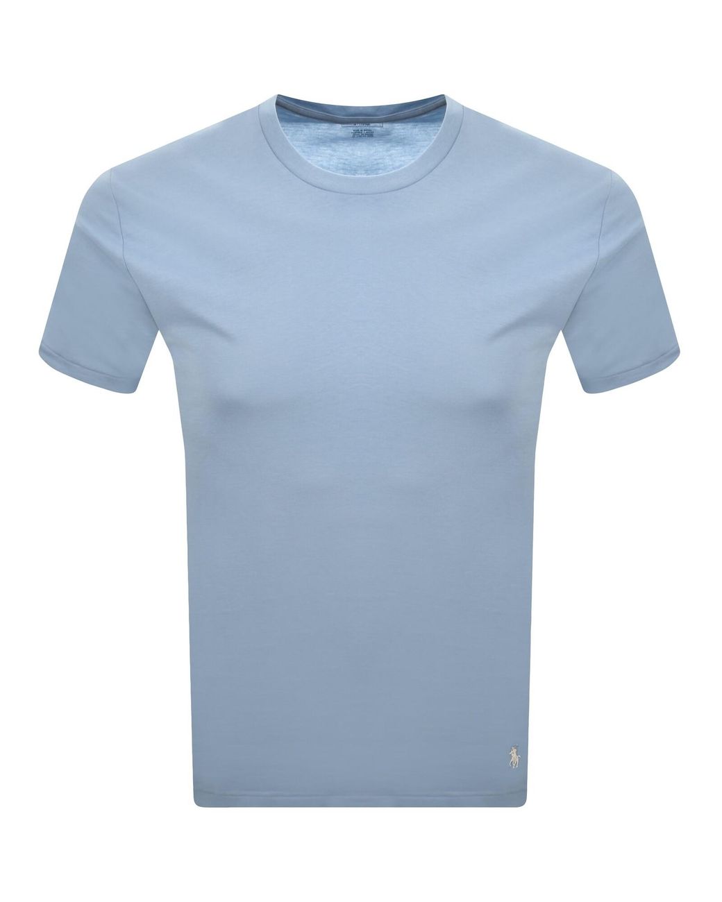 Ralph Lauren Blue 3 Pack Short Sleeve T Shirts for men