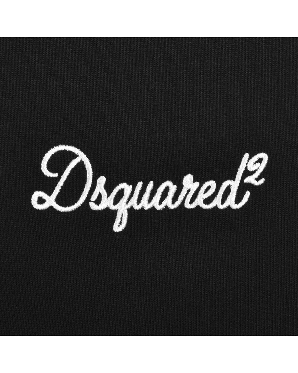 DSquared² Black Signature Relaxed Sweatshirt for men
