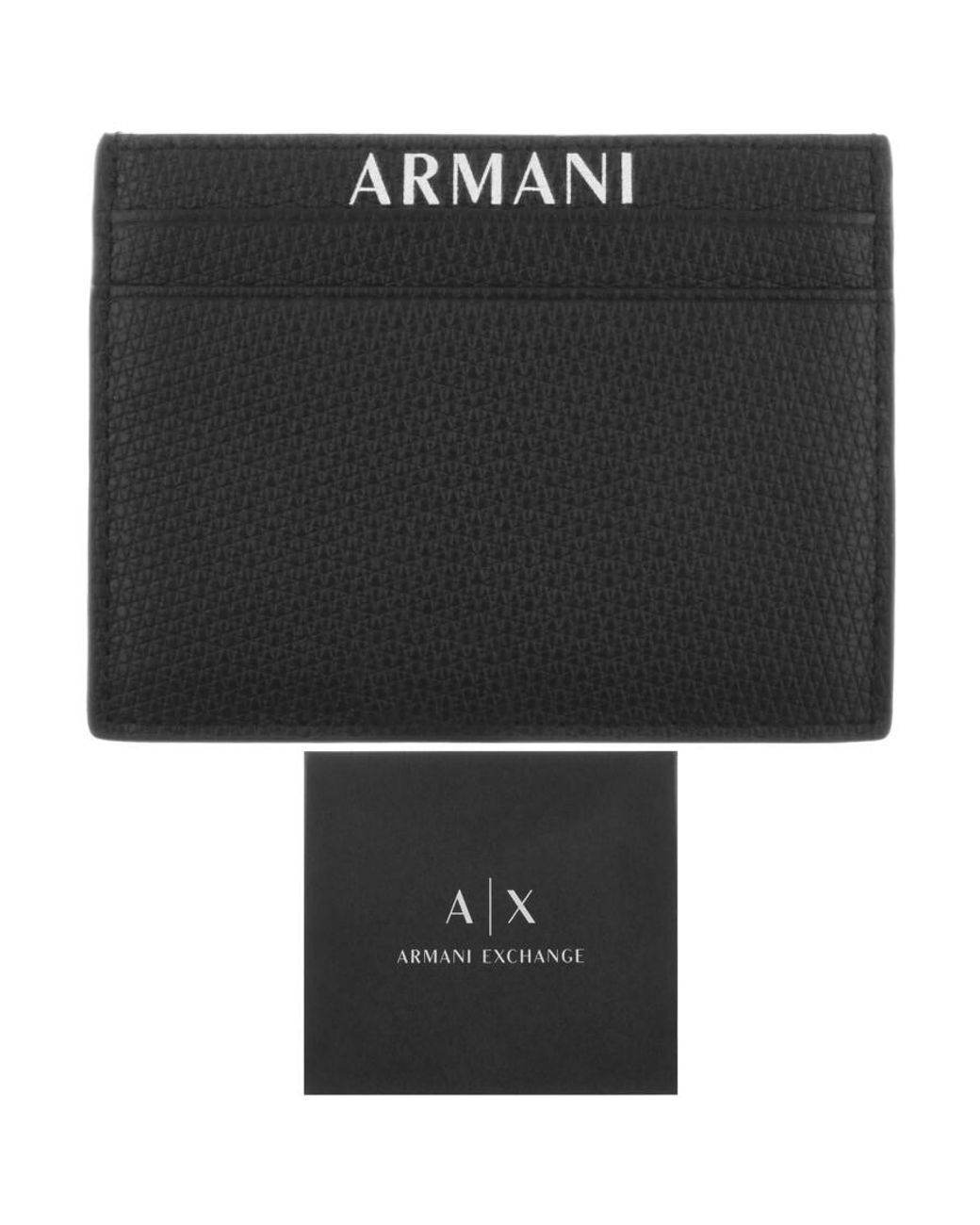 card holder armani exchange