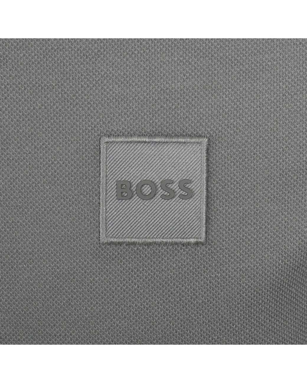 Boss Gray Boss Passenger Polo T Shirt for men