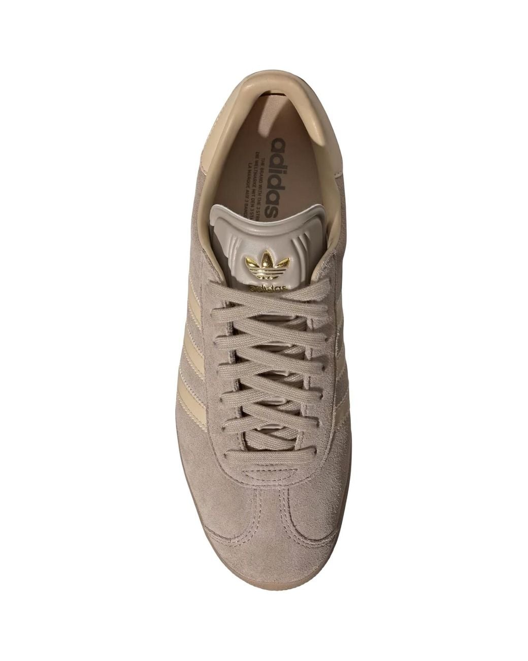 Adidas Originals Brown Gazelle Trainers Chalky for men