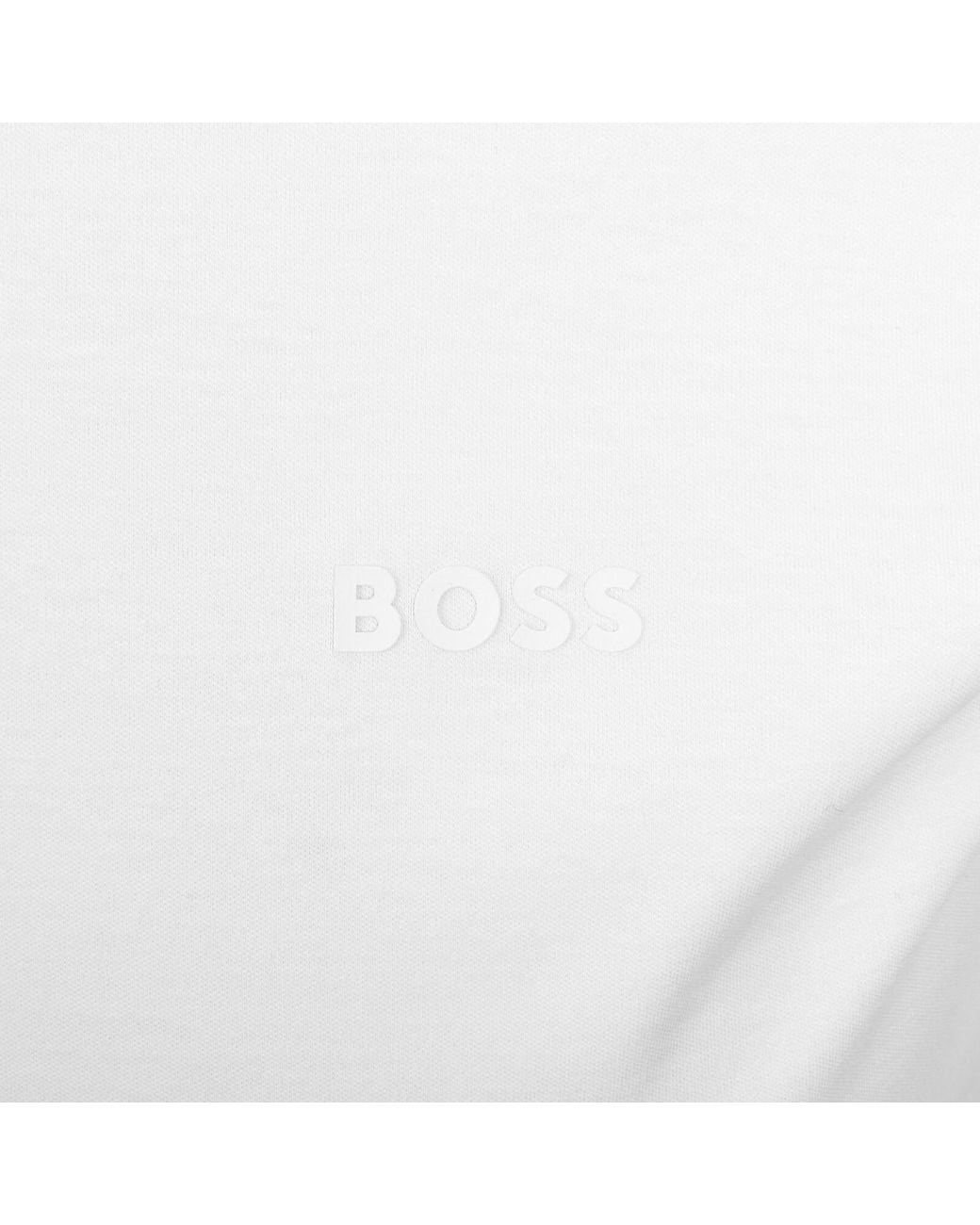 BOSS BUSINESS White Boss H Tessler 200 Slim Fit T Shirt for men