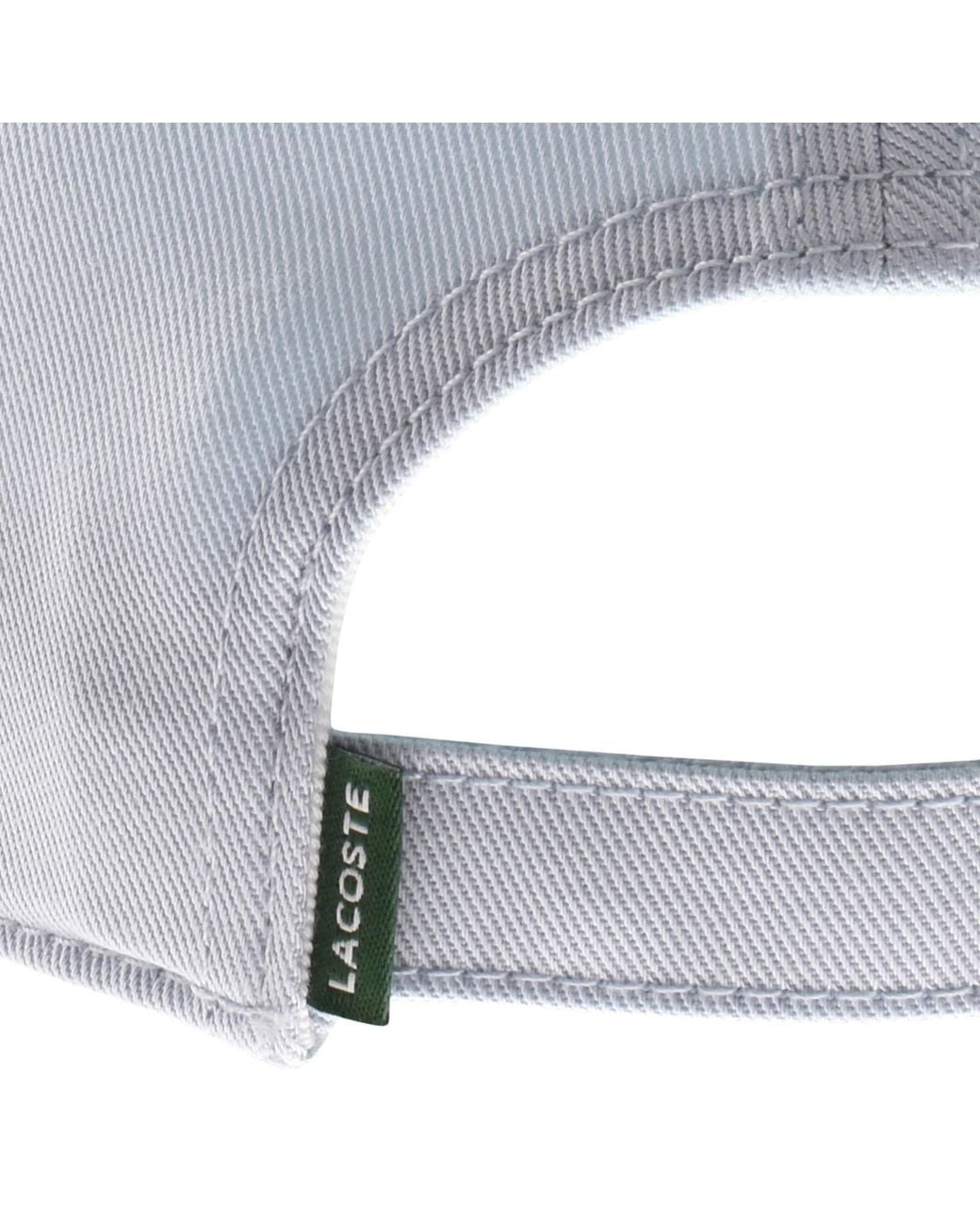 Lacoste Gray Baseball Cap for men
