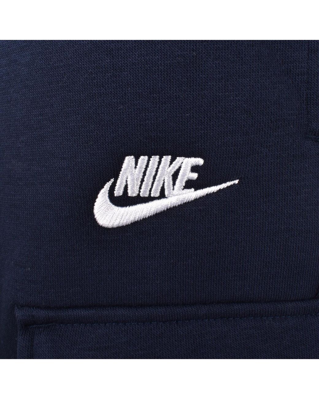 Nike Blue Club Logo Cargo Shorts for men