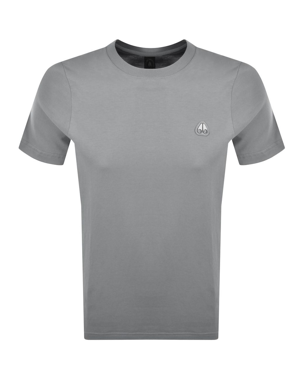 Moose Knuckles Gray Crescent T Shirt for men
