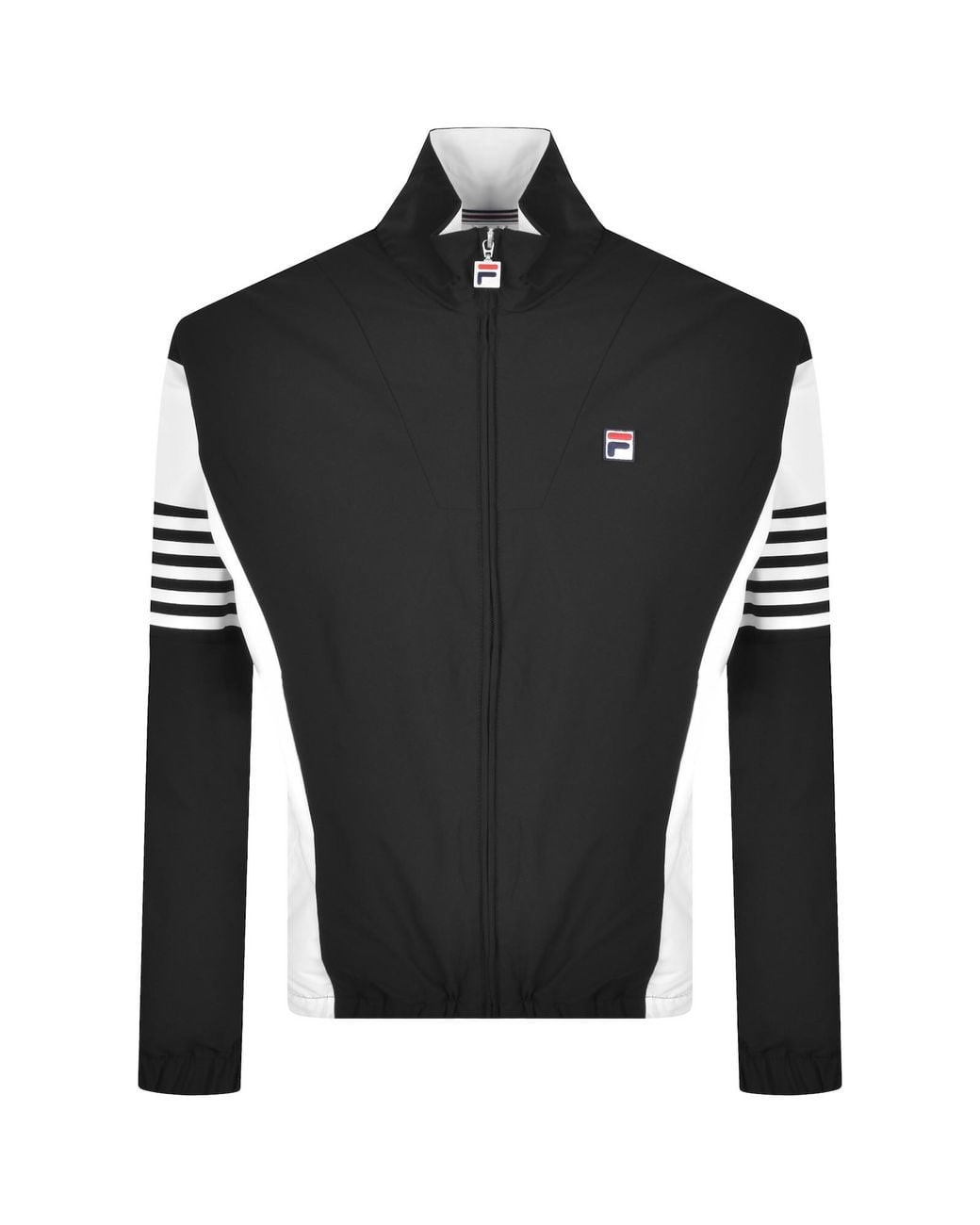 Fila Black Fila Lamont Cut Sew Jacket for men