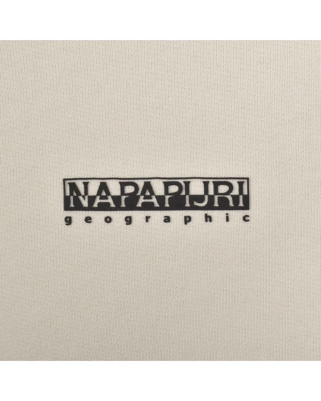 Napapijri Gray Box Sweatshirt for men