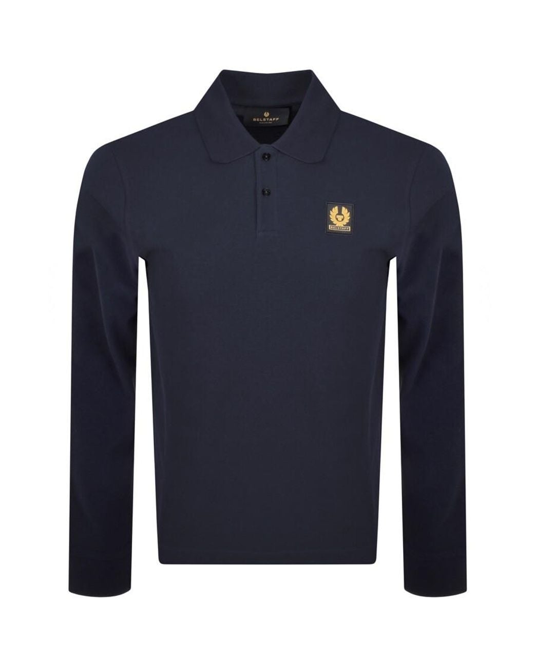 Belstaff Blue Logo Slim Fit Polo T Shirt for men