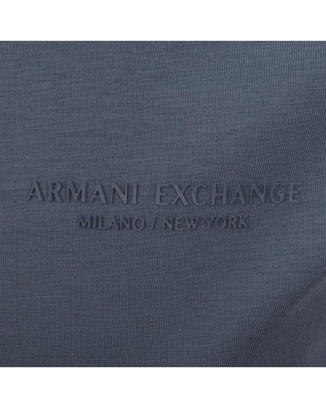 ARMANI EXCHANGE Blue Polo T Shirt China for men