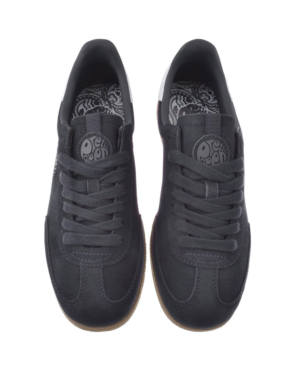 Pretty Green Blue Ramblas Trainers for men