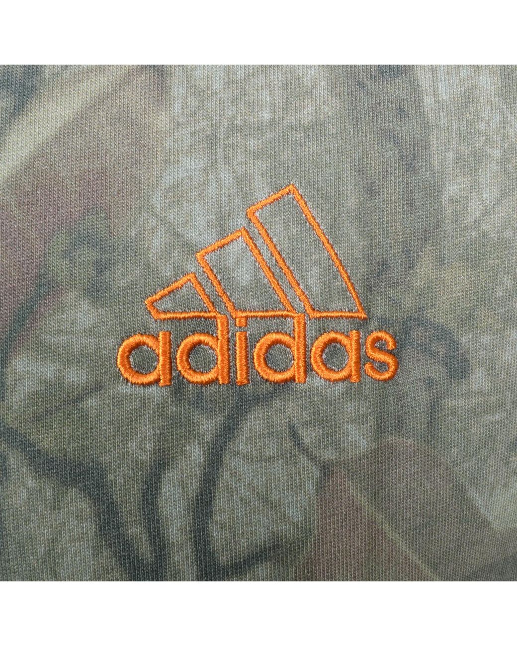 Adidas Originals Green Camo Loose Fit T Shirt for men